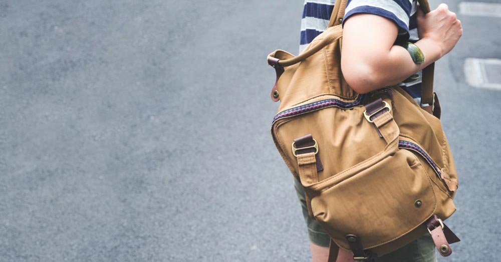 Backpack and posture: are your wearing yours correctly?